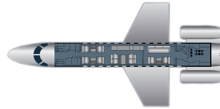 τζετ Embraer Legacy 650